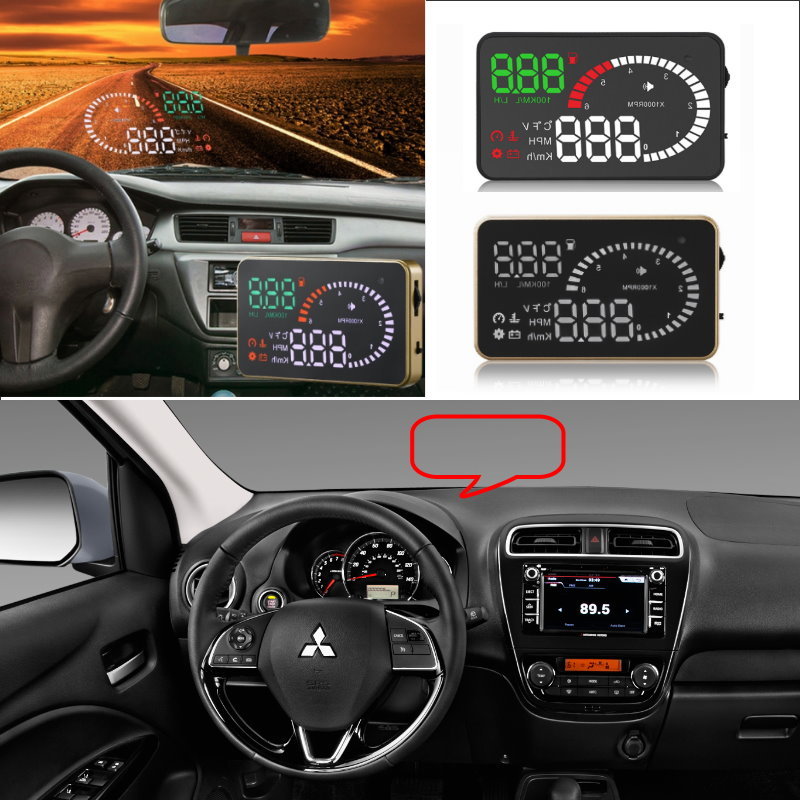 Mitsubishi Lancer/Evolution/Cargo/Galant/Fortis ڵ   ÷  Virsual HUD ÷  ڵ HUD   ÷